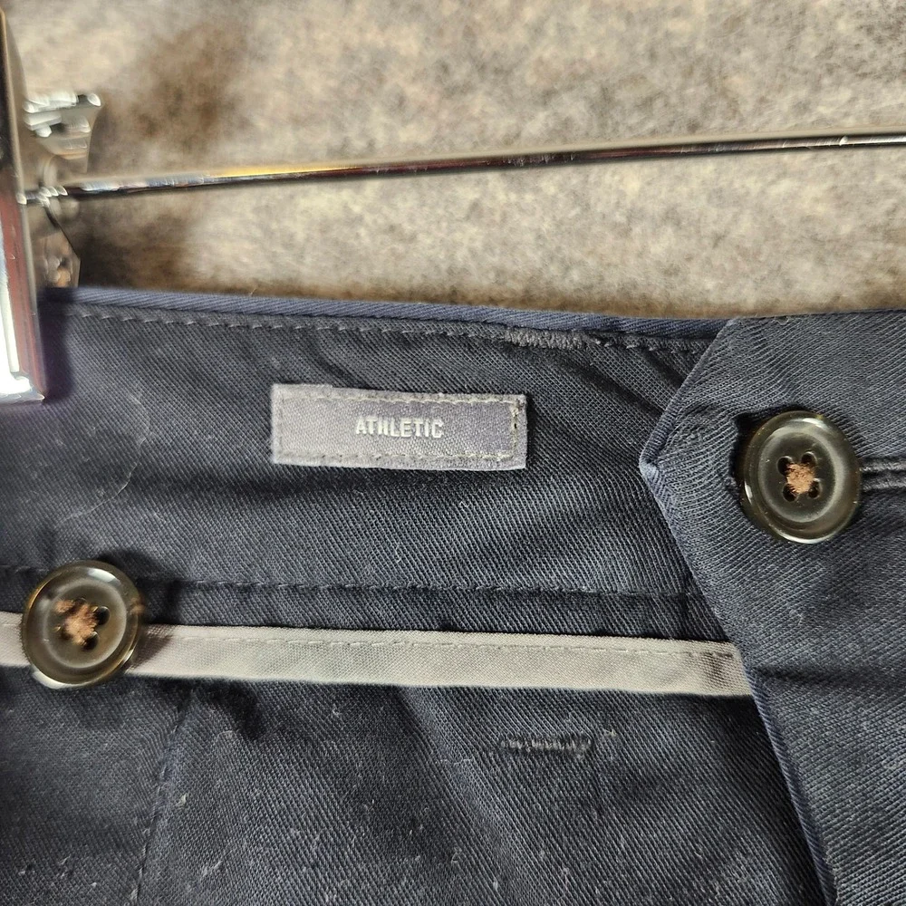 BONOBOS Weekday‎ Warrior Monday Athletic Navy Blue Chinos Dress Pants Men 34x34